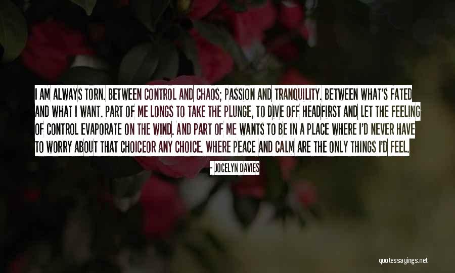 Calm In The Chaos Quotes By Jocelyn Davies Calm In The Chaos Quotes By Jocelyn Davies
