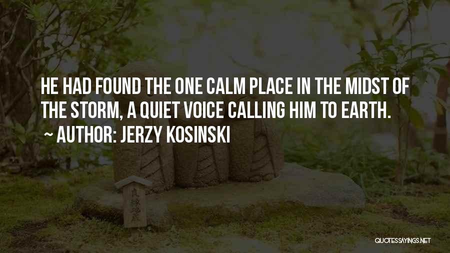 Calm In The Midst Of The Storm Quotes By Jerzy Kosinski