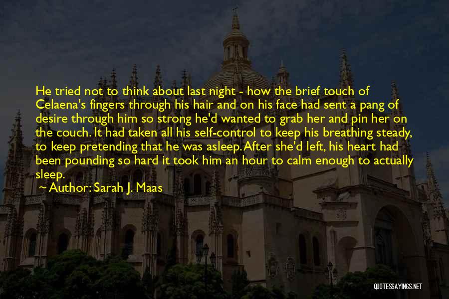 Calm Night Quotes By Sarah J. Maas