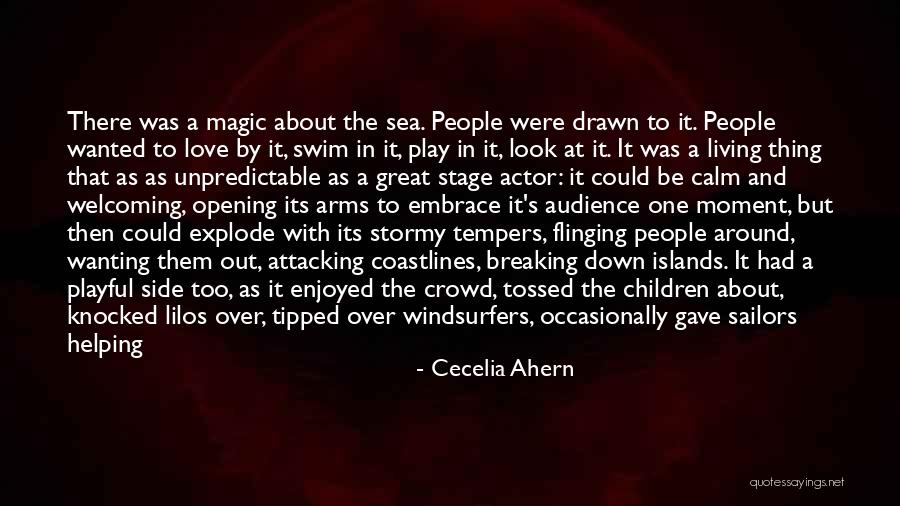 Calm Ocean Quotes By Cecelia Ahern Calm Ocean Quotes By Cecelia Ahern