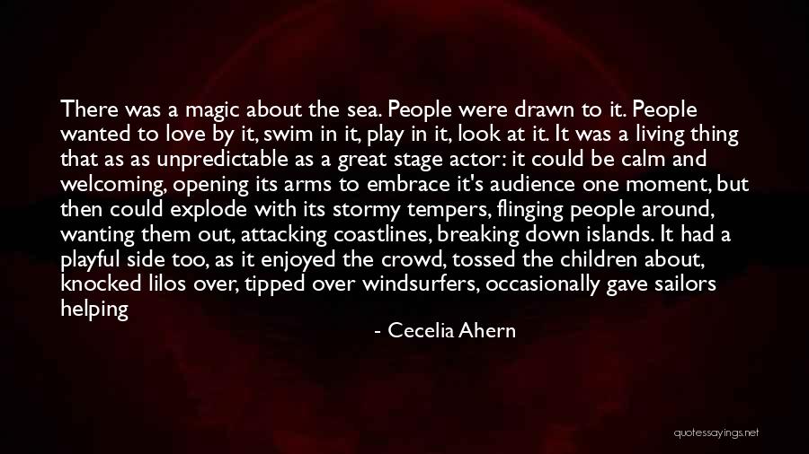 Calm Ocean Quotes By Cecelia Ahern