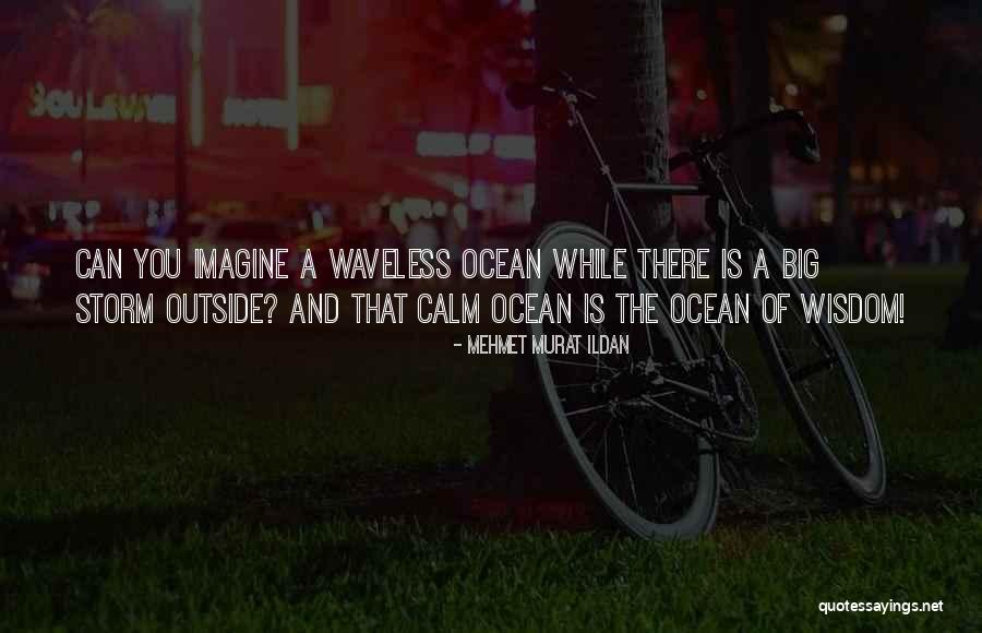 Calm Ocean Quotes By Mehmet Murat Ildan