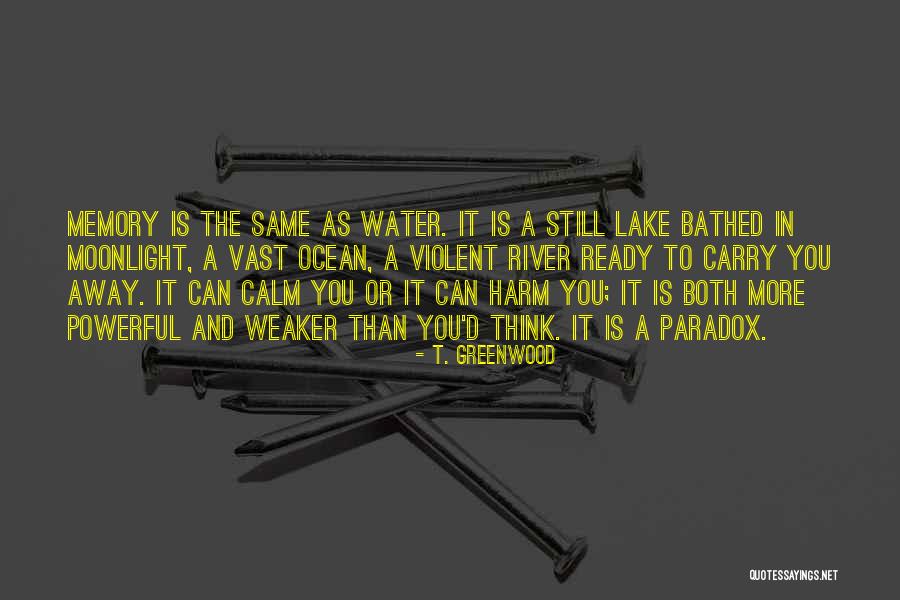 Calm Ocean Quotes By T. Greenwood Calm Ocean Quotes By T. Greenwood