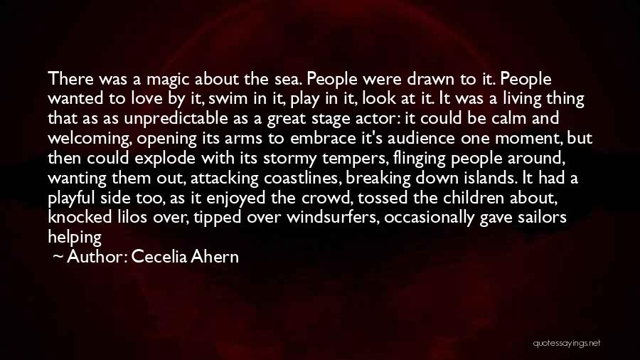 Calm Sea Quotes By Cecelia Ahern