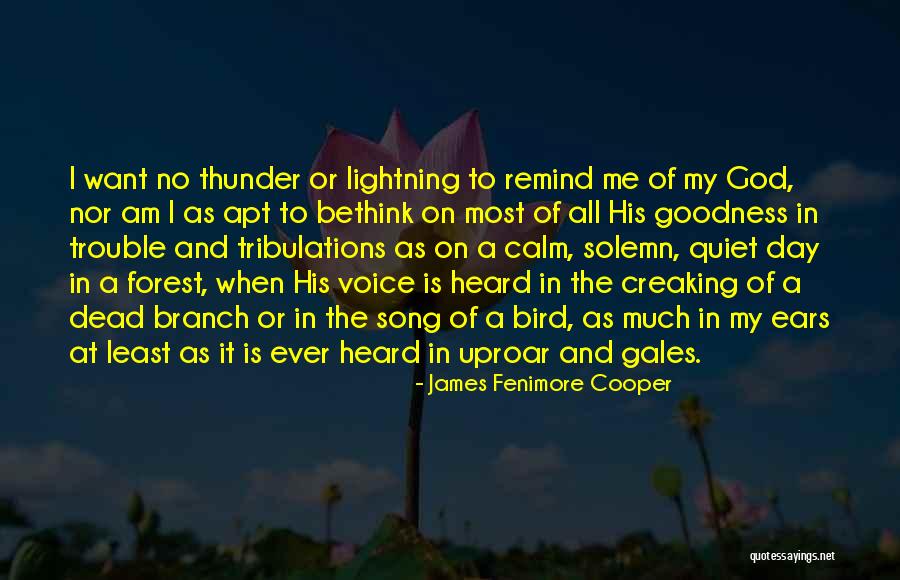 Calm Song Quotes By James Fenimore Cooper Calm Song Quotes By James Fenimore Cooper