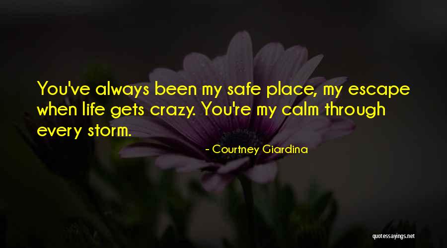 Calm Storm Quotes By Courtney Giardina