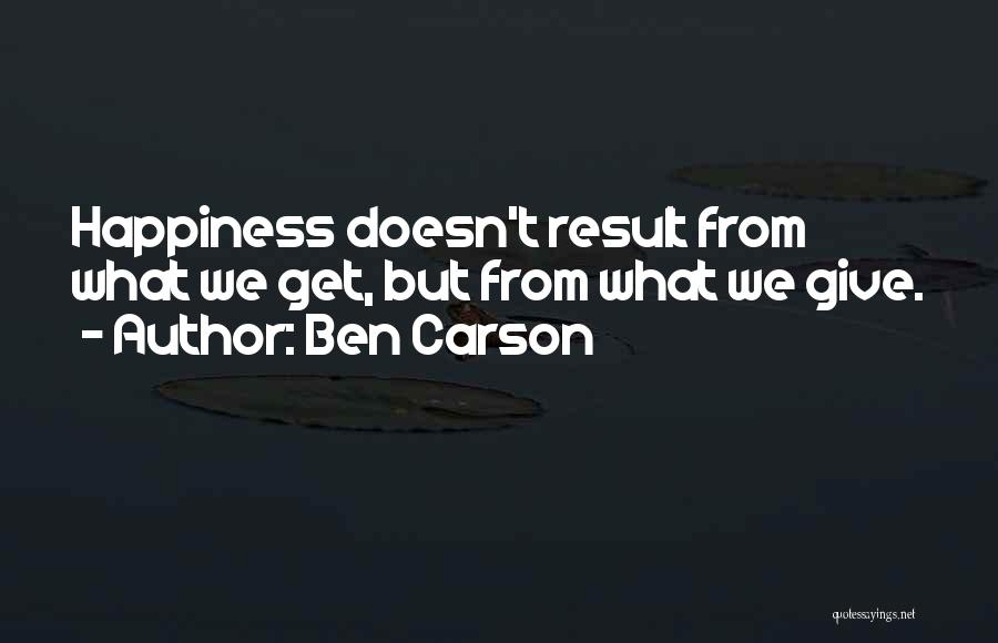 Calmest Person Quotes By Ben Carson