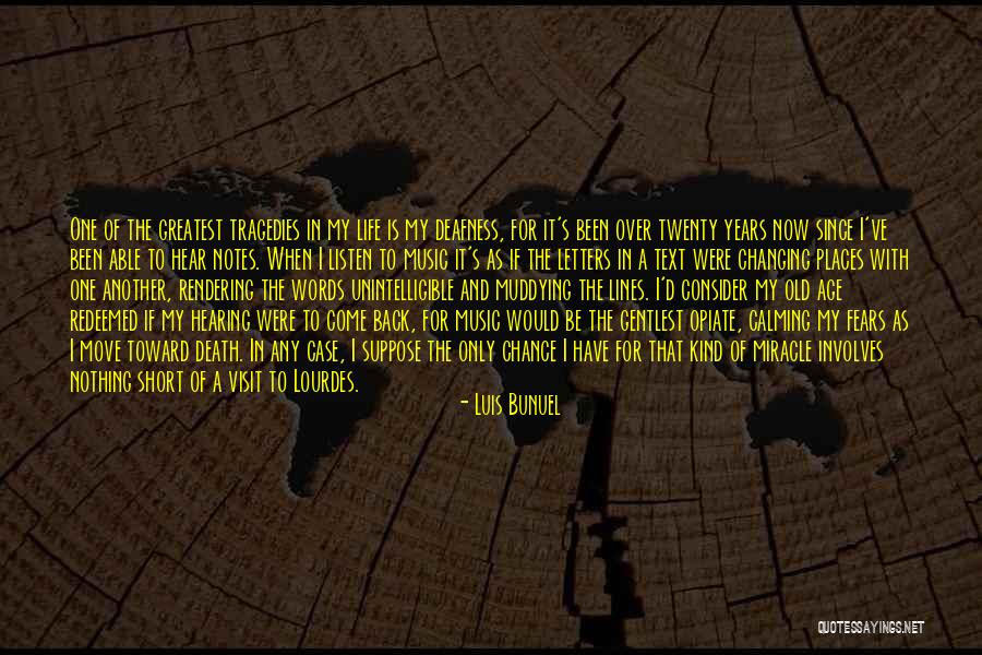 Calming Fears Quotes By Luis Bunuel Calming Fears Quotes By Luis Bunuel