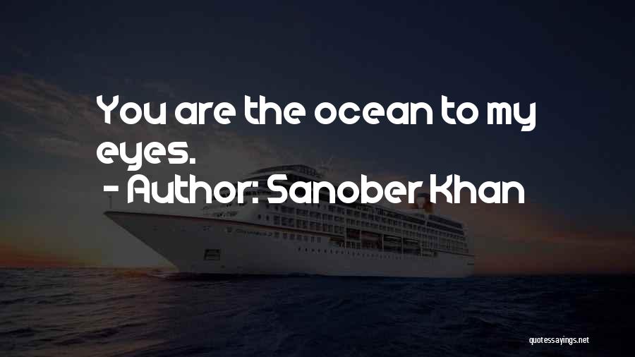 Calming Ocean Quotes By Sanober Khan