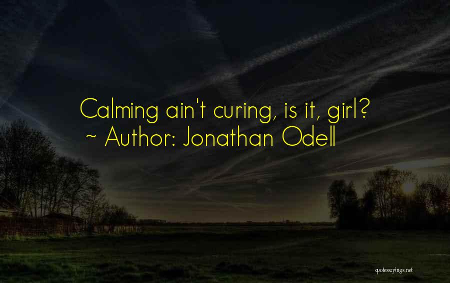 Calming Someone Quotes By Jonathan Odell