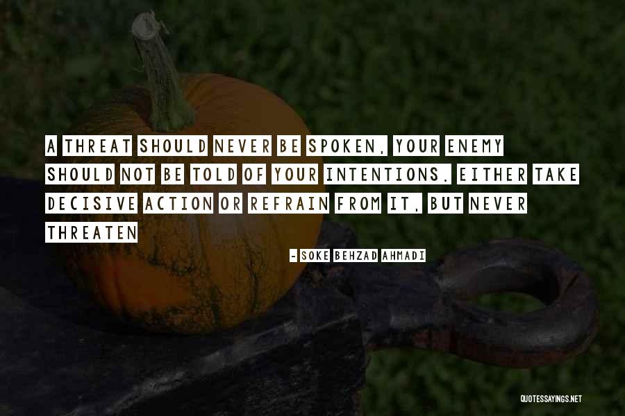 Calming The Mind Quotes By Soke Behzad Ahmadi Calming The Mind Quotes By Soke Behzad Ahmadi