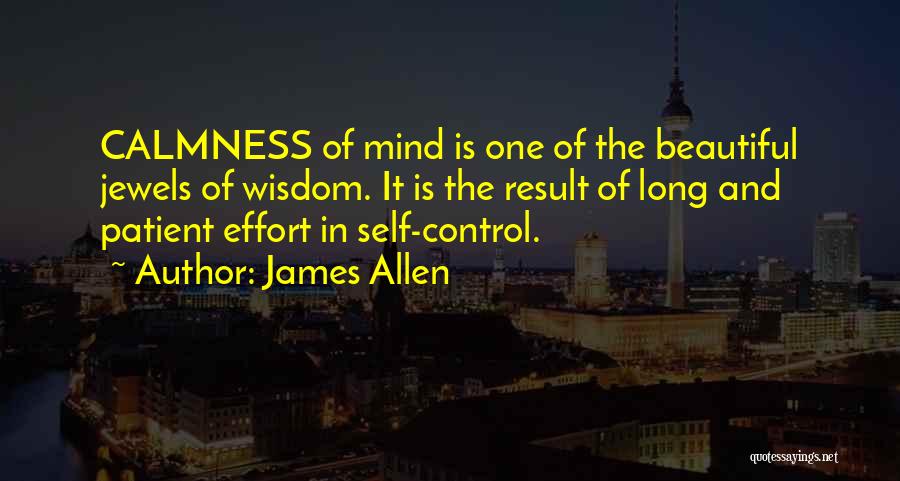 Calmness Quotes By James Allen