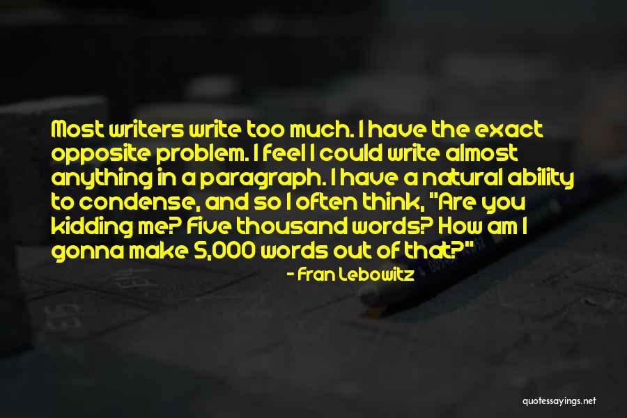 Calorias Huevo Quotes By Fran Lebowitz Calorias Huevo Quotes By Fran Lebowitz
