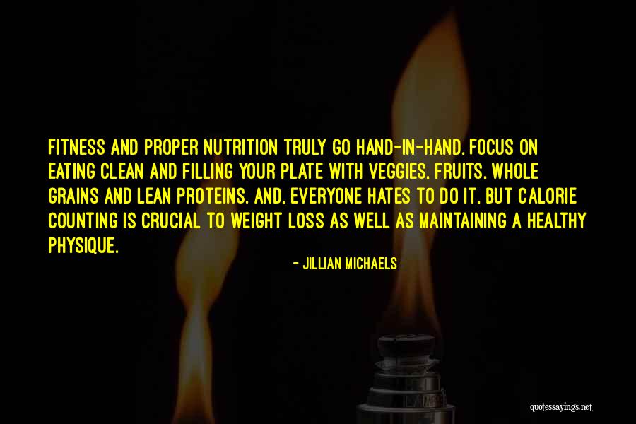 Calorie Quotes By Jillian Michaels