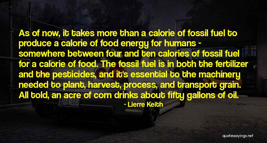 Calorie Quotes By Lierre Keith