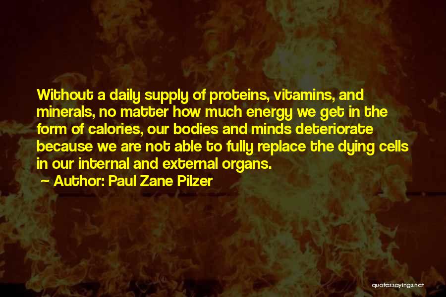 Calories Quotes By Paul Zane Pilzer