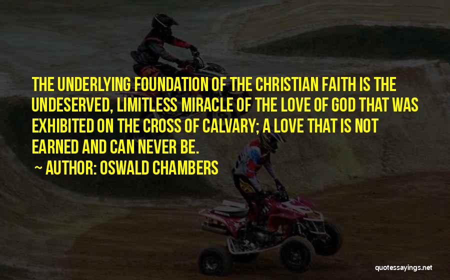 Calvary Quotes By Oswald Chambers