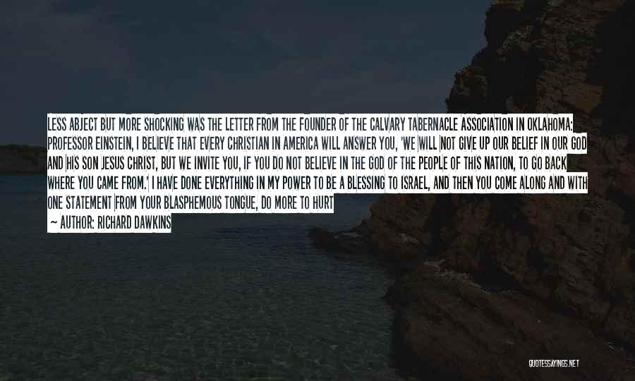 Calvary Quotes By Richard Dawkins