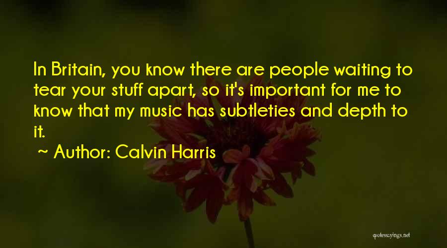 Calvin Harris Quotes 1835129