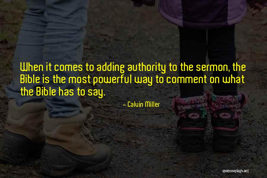 Calvin Miller Quotes 1075770 Calvin Miller Quotes 1075770