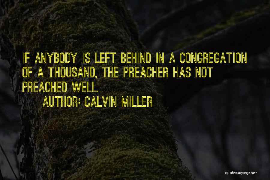 Calvin Miller Quotes 796414