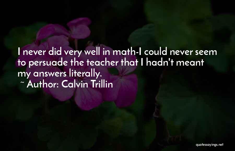 Calvin Trillin Quotes 2183860