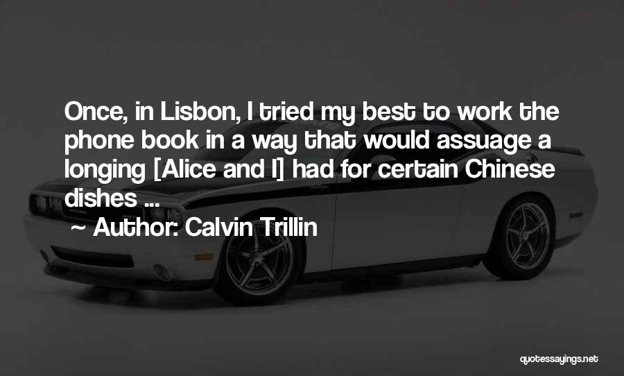 Calvin Trillin Quotes 458732