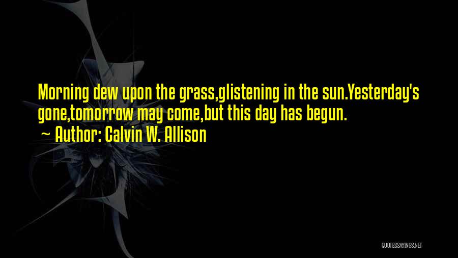 Calvin W. Allison Quotes 2135337