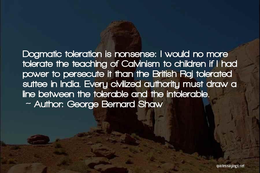 Calvinism Quotes By George Bernard Shaw