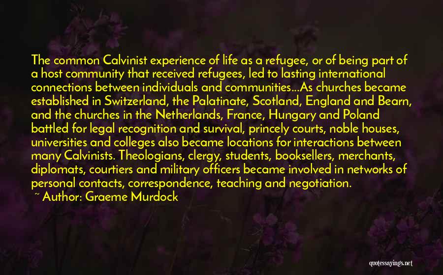 Calvinism Quotes By Graeme Murdock