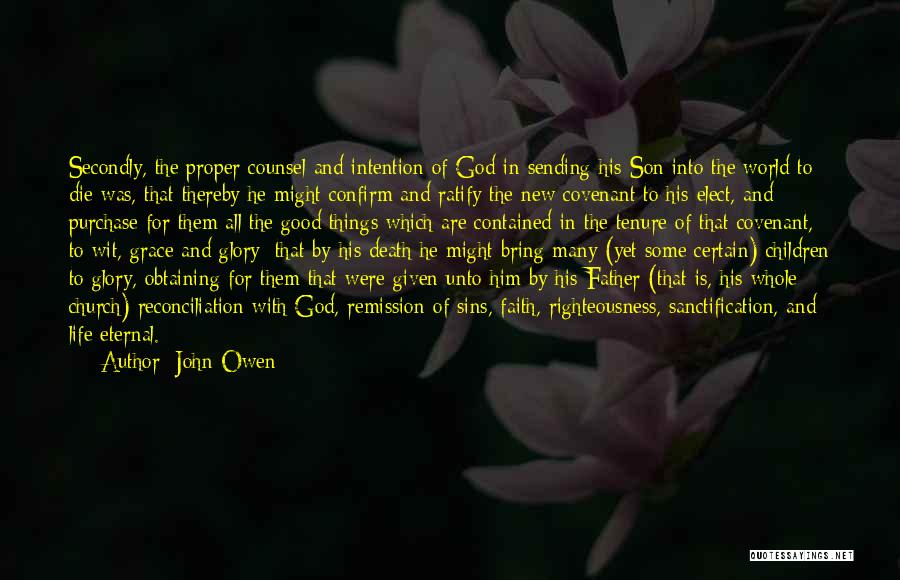 Calvinism Quotes By John Owen