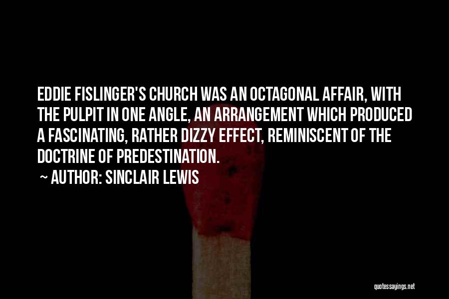 Calvinism Quotes By Sinclair Lewis