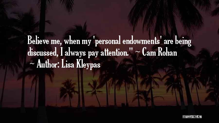 Cam Rohan Quotes By Lisa Kleypas