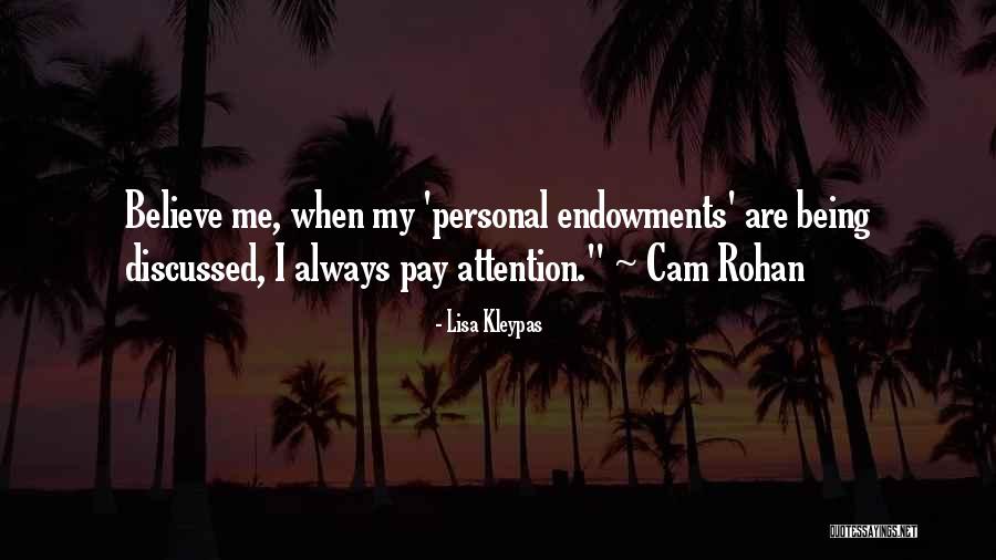 Cam Rohan Quotes By Lisa Kleypas