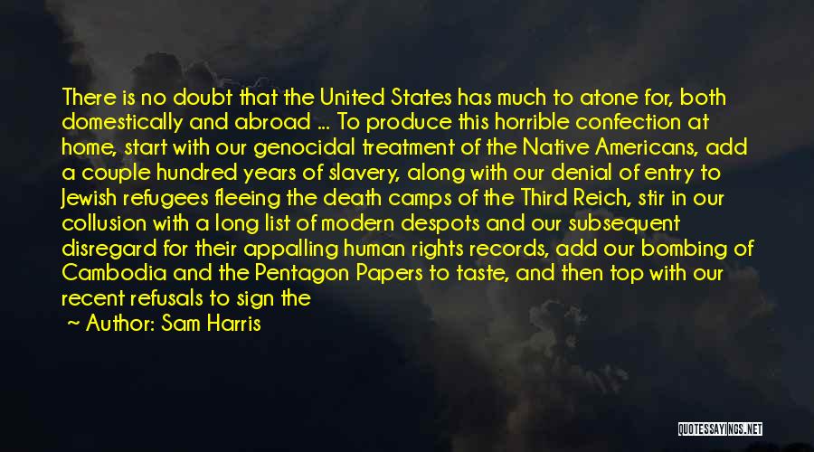 Cambodia Quotes By Sam Harris