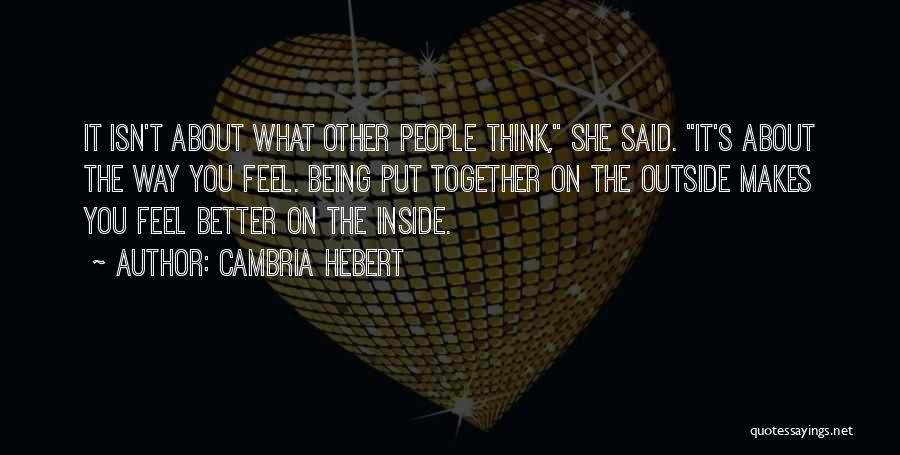 Cambria Hebert Quotes 844735