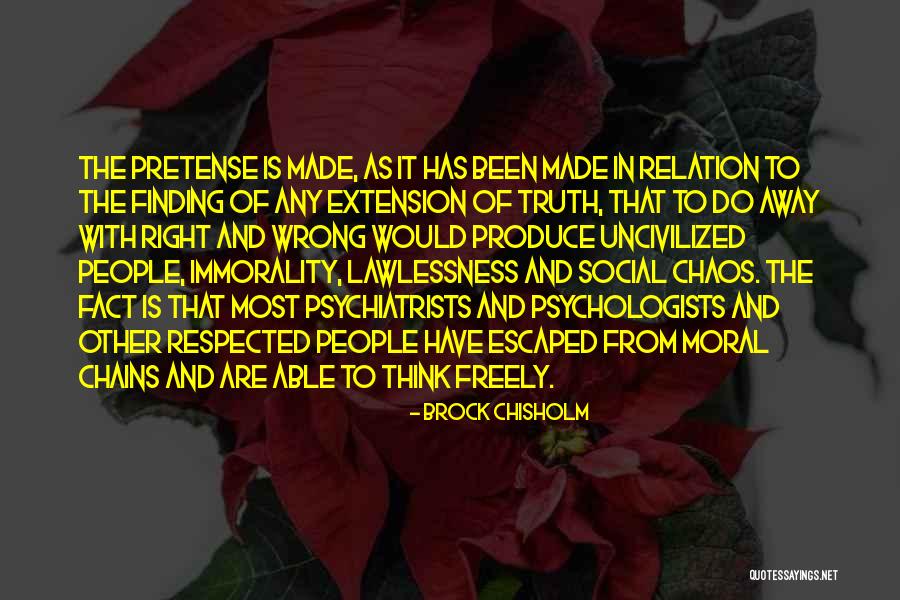 Camdan Kalp Quotes By Brock Chisholm Camdan Kalp Quotes By Brock Chisholm