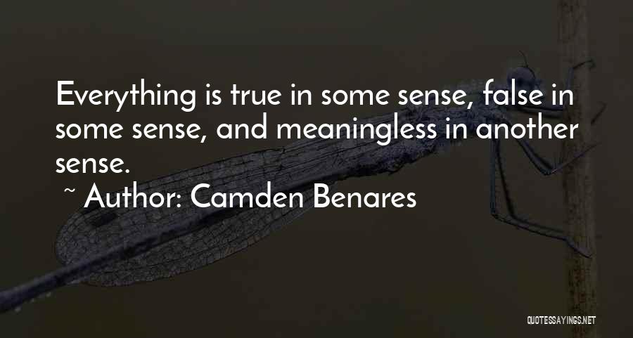 Camden Quotes By Camden Benares