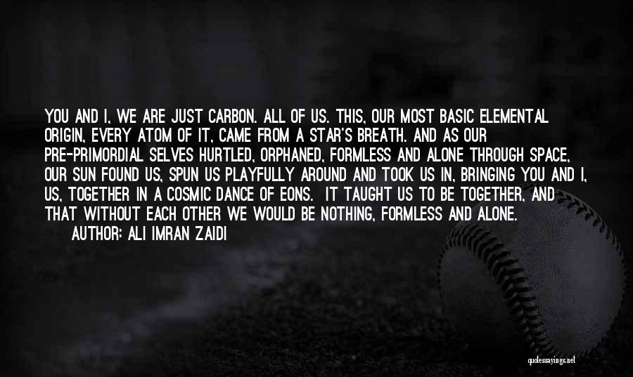 Came From Nothing Quotes By Ali Imran Zaidi