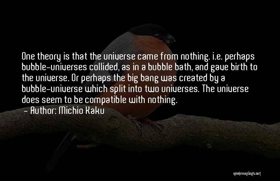 Came From Nothing Quotes By Michio Kaku