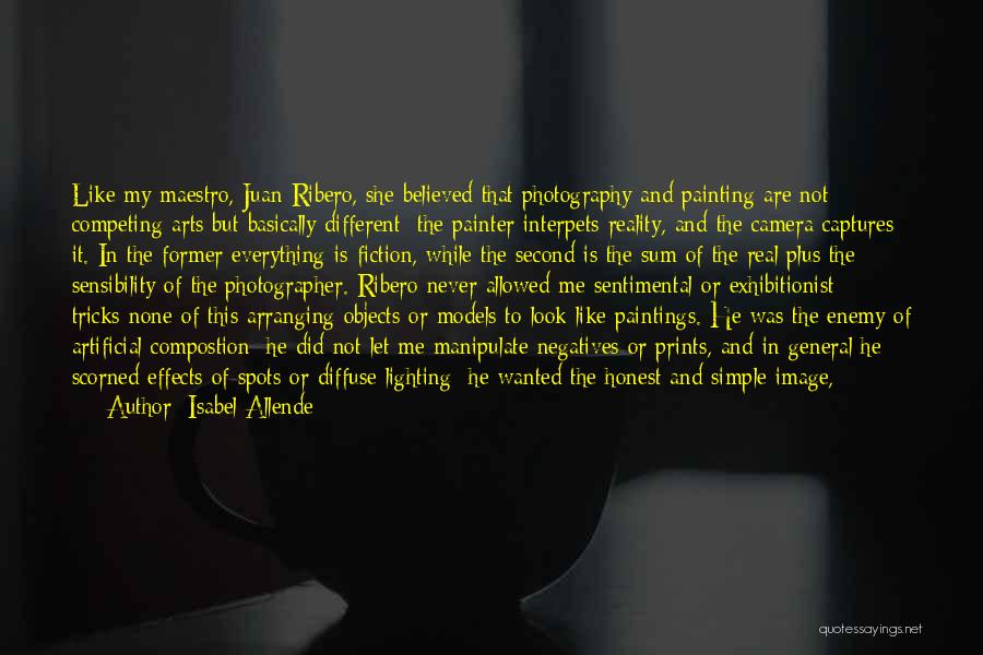 Camera And Me Quotes By Isabel Allende