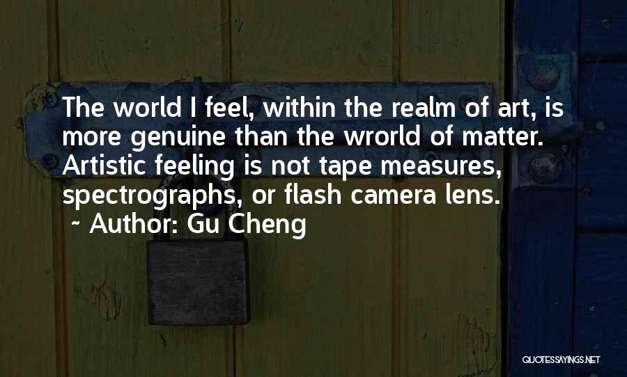 Camera Flash Quotes By Gu Cheng