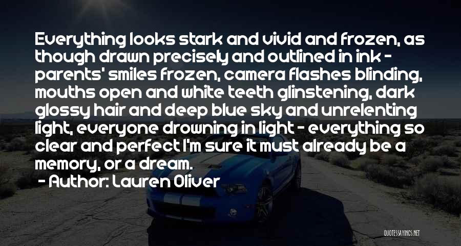 Camera Flashes Quotes By Lauren Oliver