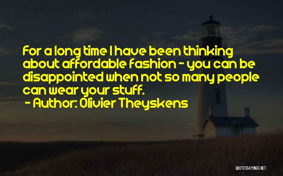 Cameron Poe Character Quotes By Olivier Theyskens