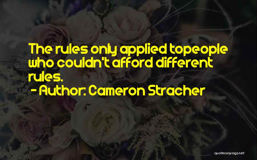 Cameron Stracher Quotes 1862325