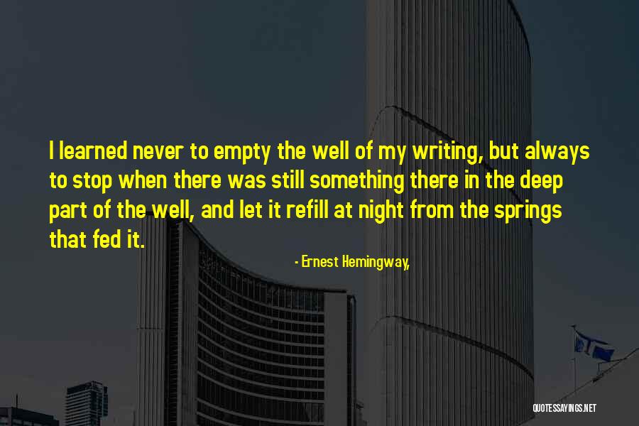 Cameryn Baum Quotes By Ernest Hemingway, Cameryn Baum Quotes By Ernest Hemingway,