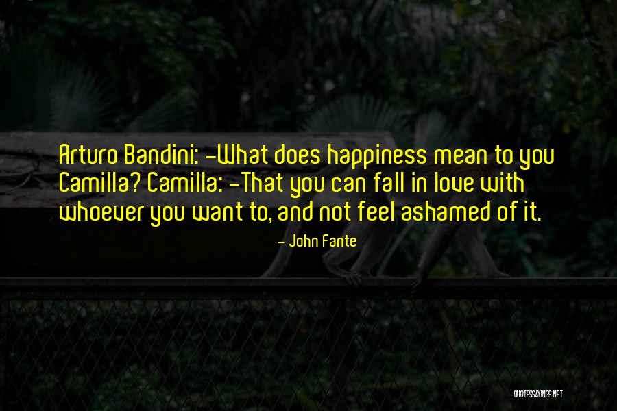 Camilla D'errico Quotes By John Fante Camilla D'errico Quotes By John Fante