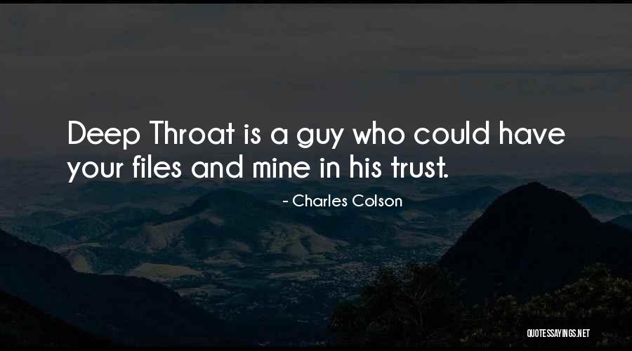 Camilletti Ranch Quotes By Charles Colson