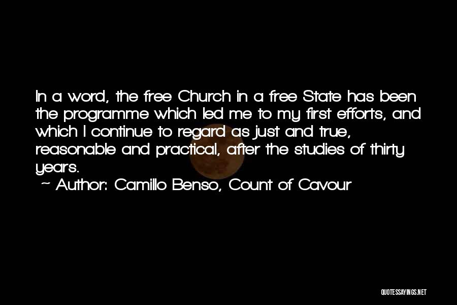 Camillo Benso, Count Of Cavour Quotes 1456691