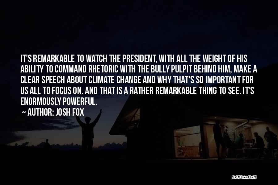 Cammack Ranch Quotes By Josh Fox